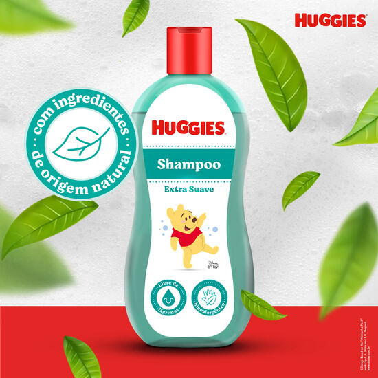 Shampoo Huggies Extra Suave Hipoalergênico 200 ml